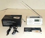 C. Crane Radio Solar Am/fm/bluetooth Receiver Weather With Alert Ccrsbt Used. Price: $59.99.