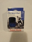 Sandisk Clip Sport Plus 32GB Bluetooth Wearable MP3 Rare Fully Sealed-new. Price: $199.95.