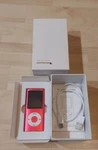 Mymahdi Digital MP3 Music Player Model M230, Input DC5V-1A Slim 3.5"X 2" Red Open. Price: $12.99.