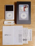 Apple Ipod Classic 6TH Generation 80GB Silver MB029J Used. Price: $142.50.
