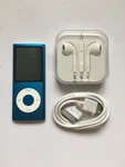Apple Ipod Nano 4TH Generation Chromatic Blue (16GB) Used. Price: $89.00.