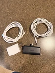 Apple Lightning Charging Lot Plus Anker Nano Power Bank Used. Price: $19.99.