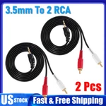 2PCS 3.5MM To Male Plug Aux Audio Headphone Jack Converter Adapter Cable New. Price: $9.15.
